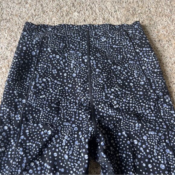 Sweaty Betty Power 7/8 Black Blue Celestial Dot Print Workout Leggings Size XS - Picture 6 of 7